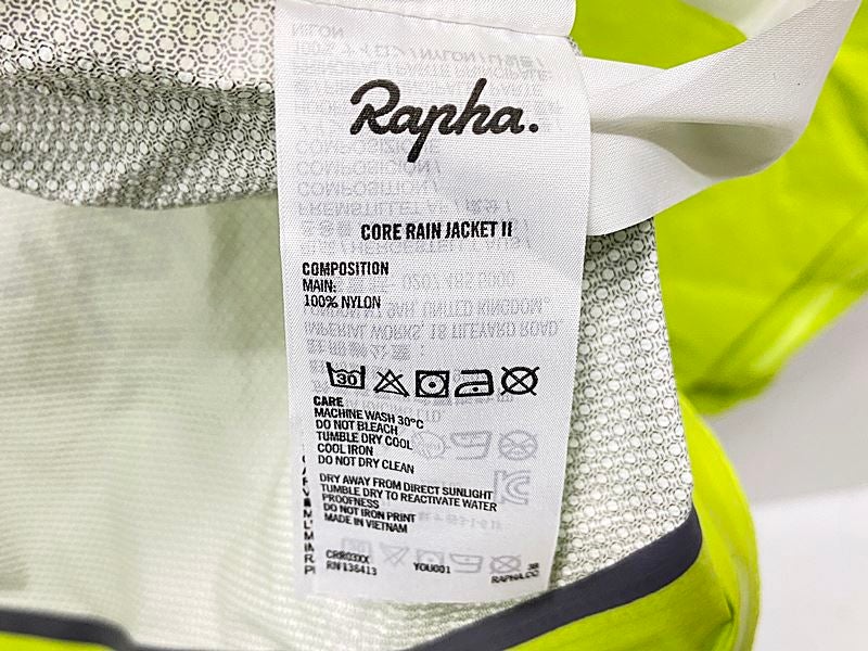 ラファ Rapha コアレインジャケット2 CORE RAIN JACKET II Lサイズ