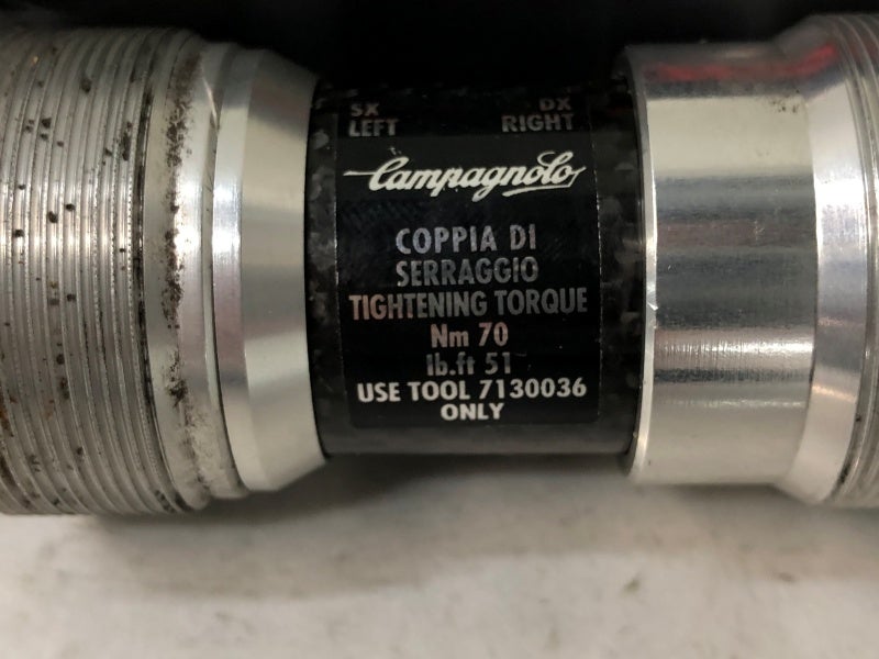 カンパニョーロ CAMPAGNOLO ボトムブラケット RECORD TRACK BB ITA 111mm