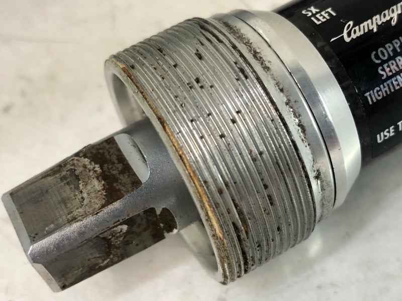 Campagnolo RECORD Track ボトムブラケット 未使用品 カンパニョーロ CAMPAGNOLO ボトムブラケット RECORD TRACK BB ITA 111mm