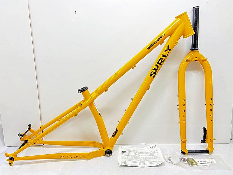 Surlyカラテモンキー　マウンテンバイクフレーム　サイズXS サーリー SURLY カラテモンキー KARATE MONKEY MTB フレームセット