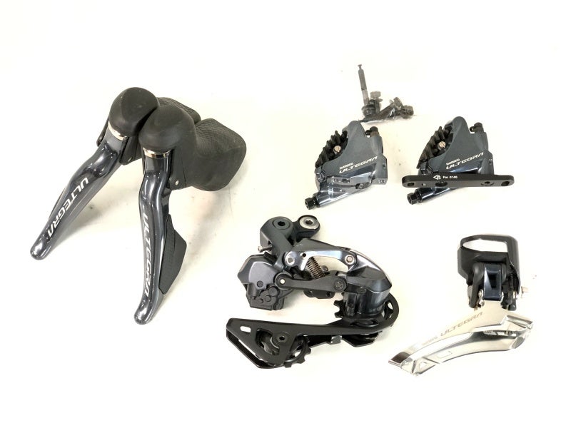 【未使用】アルテグラ Di2 セット RD-R8050-GS FD-R8050 シマノ SHIMANO ULTEGRA Di2 ST-R8070 2x11S FD-R8050 RD-R8050-SS BR