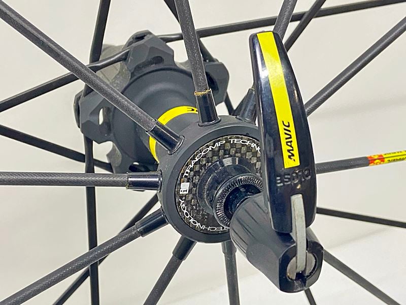 超美品 マビック MAVIC アールシス R-SYS SLR EXALITH ホイールセット
