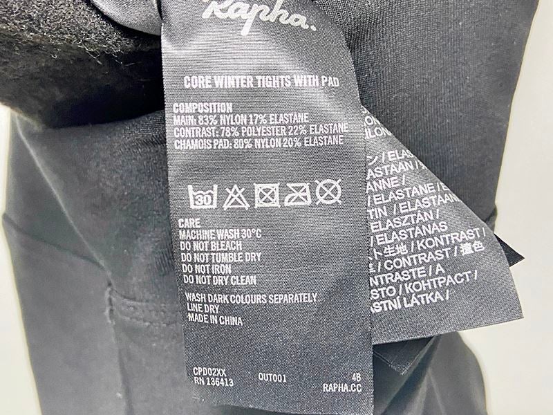 ラファ Rapha コアウィンタータイツウィズパッド CORE WINTER TIGHTS