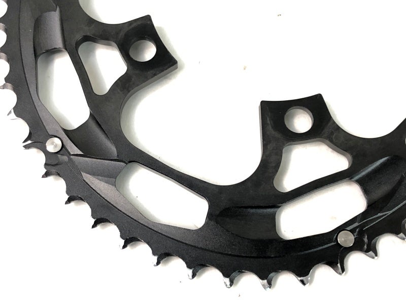 RIDEA 楕円チェーンリング セット　52/36T ライデア RIDEA ロードバイク用楕円チェーンリングセット Lami-Flow