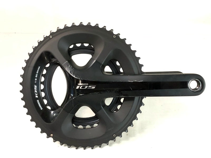 SHIMANO 105 FC-5800 クランクセット 170mm BB付属 シマノ SHIMANO 105 FC-5800 50-34T/170mm クランクセット 〇