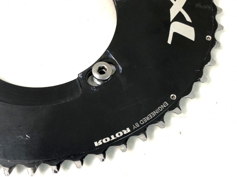 ローター ROTOR キューリングス Q-RINGS 110BCD x4 52-36T チェーンリング