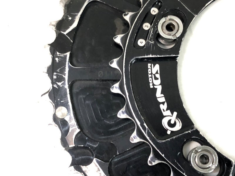 ローター ROTOR キューリングス Q-RINGS 110BCD x4 52-36T チェーンリング