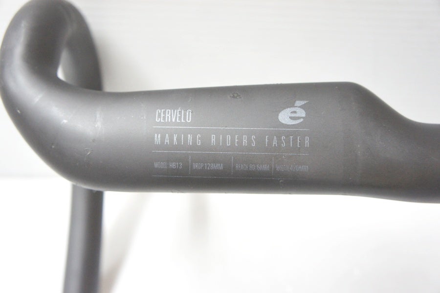 ▽▽サーヴェロ Cervelo HB13 カーボン ドロップハンドル 420mm φ31.8