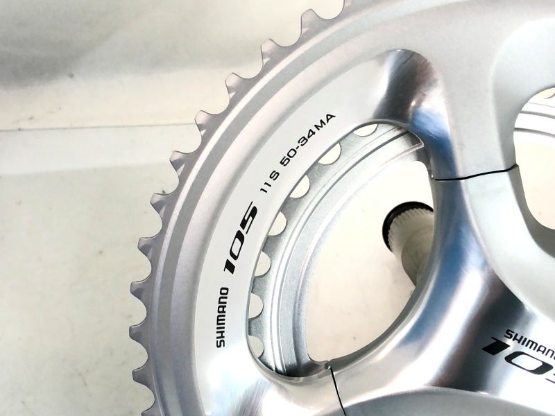 未使用品 シマノ SHIMANO 105 FC-5800 50-34T/170mm クランクセット 〇