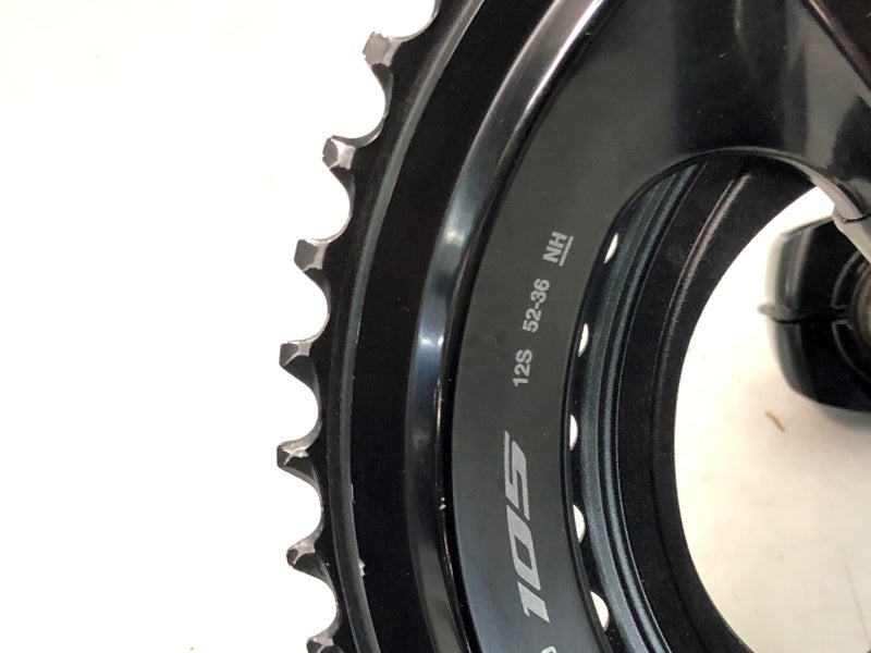 シマノ SHIMANO 105 FC-R7100 52-36T/165mm クランクセット 〇