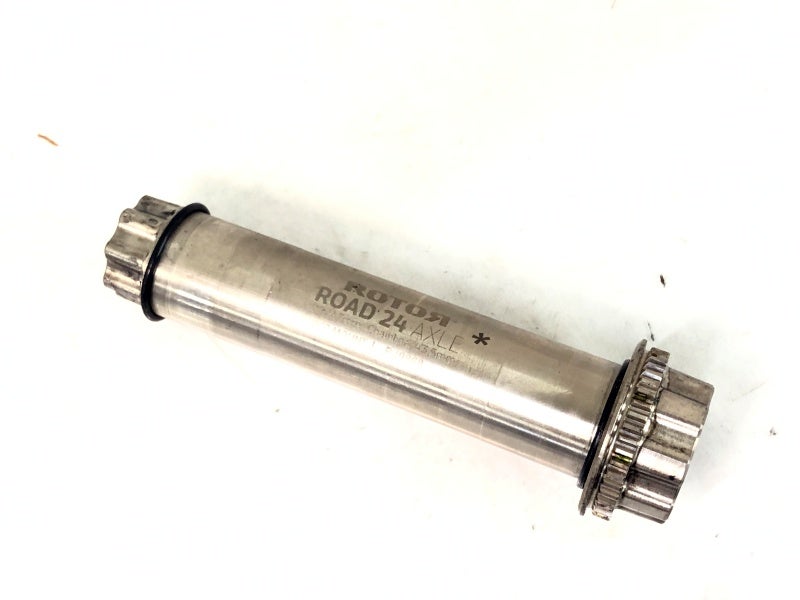 ローター ROTOR ロード用クランクアクスル 24mm ROAD 24 AXLE 24mm