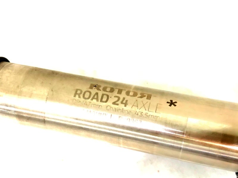 ローター ROTOR ロード用クランクアクスル 24mm ROAD 24 AXLE 24mm