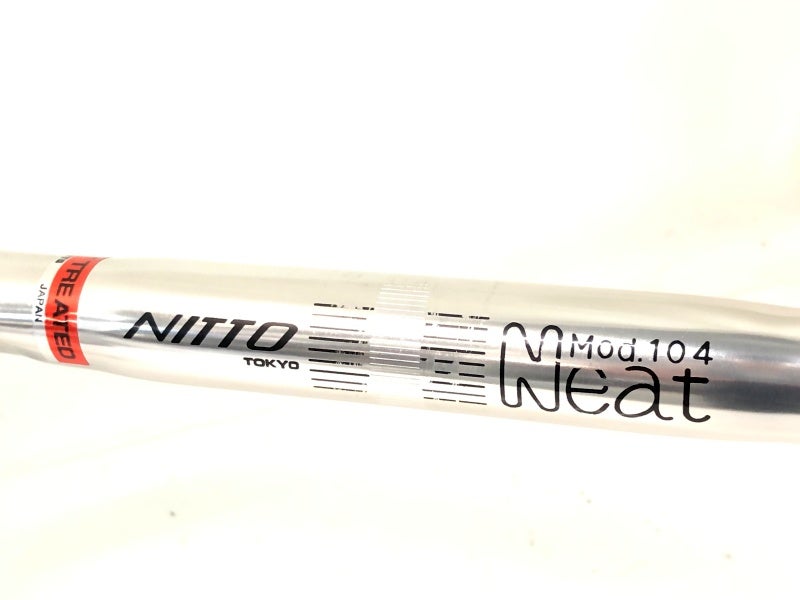 日東 NITTO アルミドロップバー NEAT MOD. 104 400mm/26.0mm ドロップ