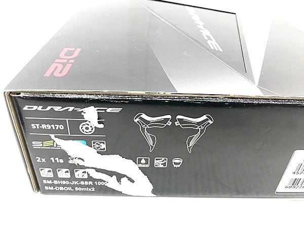 st r9170 duraace 油圧Di2 stiレバー 美品 シマノ SHIMANO デュラエース DURA-ACE ST-R9170 STIレバー 2×11S