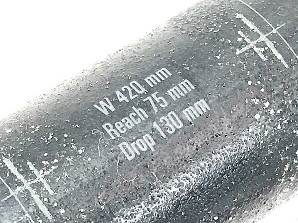 デダ Deda スーパーゼロ SUPER ZERO カーボンドロップハンドル 420mm