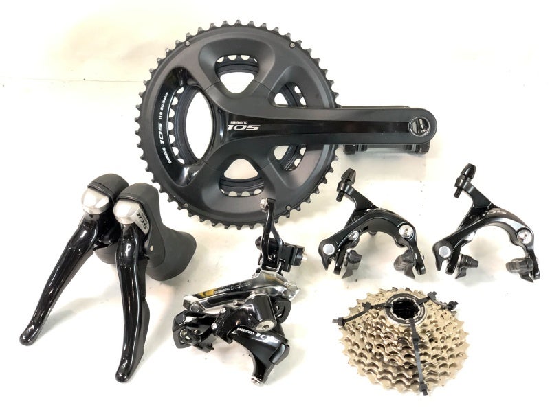 パーツ shimano 105 5800 11s シマノ SHIMANO 105 ST-5800 2x11S FC-5800 50-34T/172.5mm FD-5800