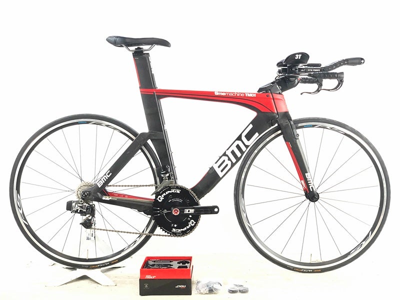 BMC timeMachine TM01 トライアスロンバイク　引き取り限定 ○美品 BMC タイムマシン TIMEMACHINE TM01 RED 2015年 TT
