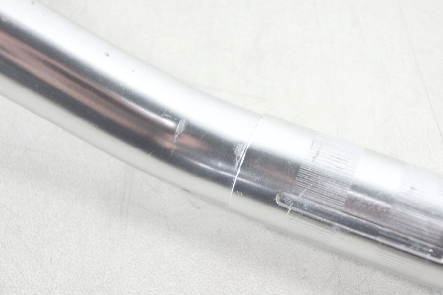 ◇◇日東 NITTO ZIG-ZAG BAR RB-007 350mm 25.4mm シルバー ブルホーン