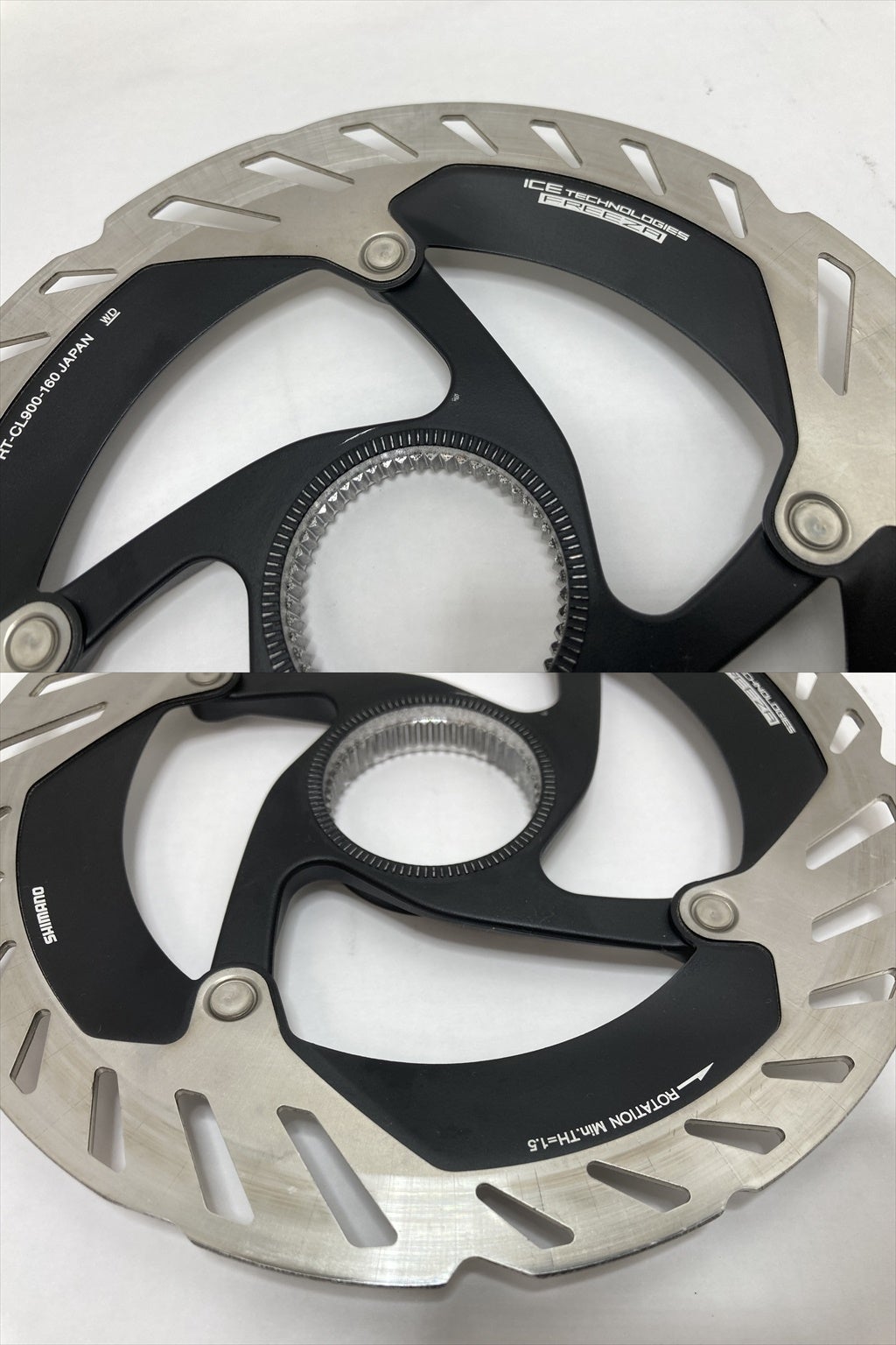シマノ SHIMANO ディスクローター2枚セット RT-CL900-160 160mm 油圧
