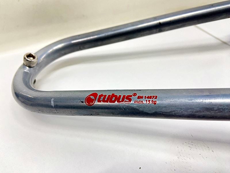 チューブス TUBAS TARA FRONT RACK フロントラック キャリア シルバー