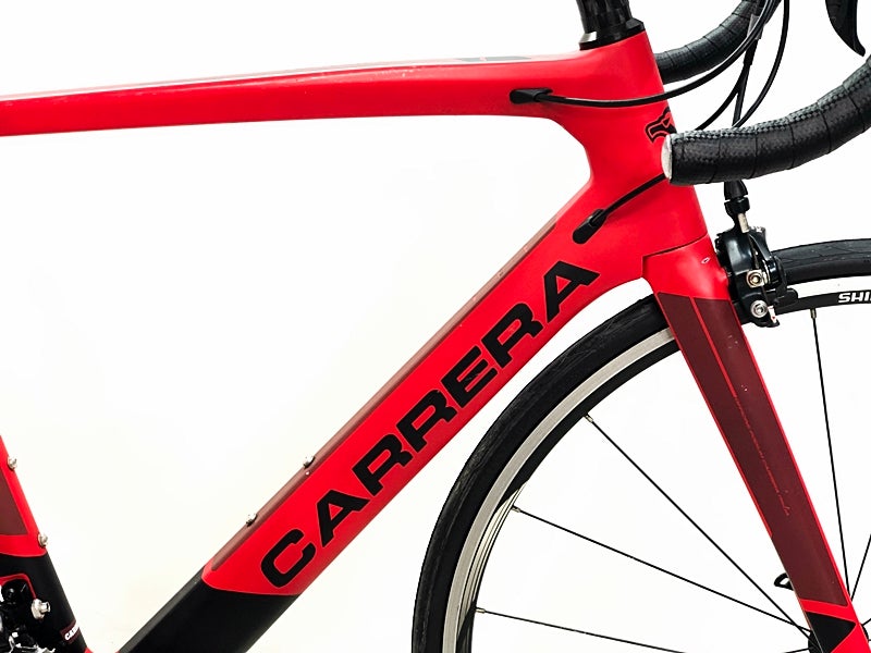 CARRERA カレラ TD01-AIR ロードバイクフレーム Mサイズ カレラ CARRERA TD01 AIR 105 2018年 カーボンロードバイク Mサイズ レッド