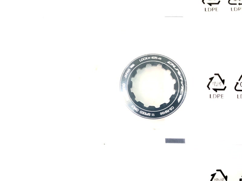 美品　シマノ　デュラエース　r9100 スプロケット　チェーンセット 未使用品 シマノ SHIMANO デュラエース DURA-ACE CS-R9100 LOCK RING
