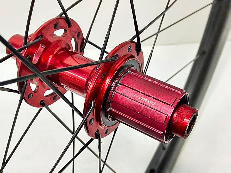 美品 ボーマ BOMA TH-W50TLD ホイールセット シマノフリー 11速 DISC