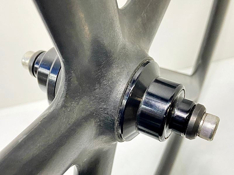 エアロスポーク AERO SPOKE バトンホイール フロントホイールのみ リム