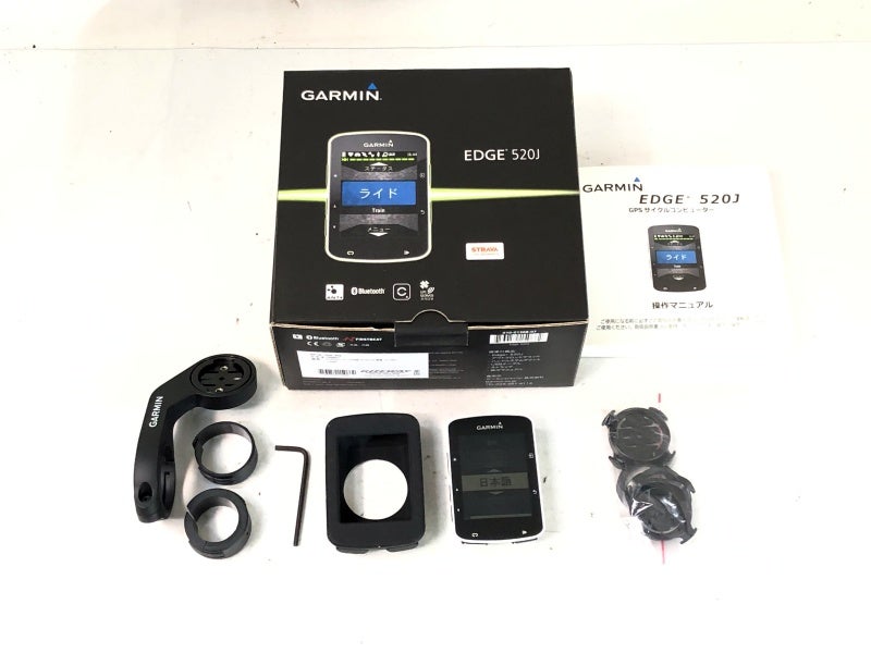 GARMIN EDGE 520J サイクルコンピューター・各種センサー等付属 訳アリ ガーミン GARMIN サイクルコンピューター エッジ 520J EDGE 520J