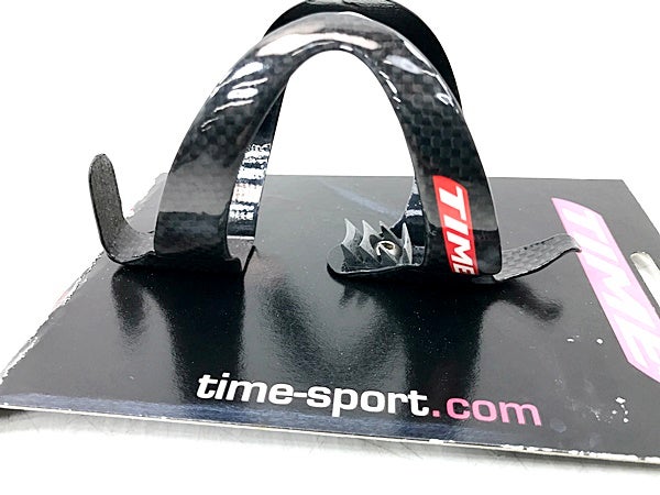 未使用品 タイム TIME カーボンボトルケージ ブラック（サイクル