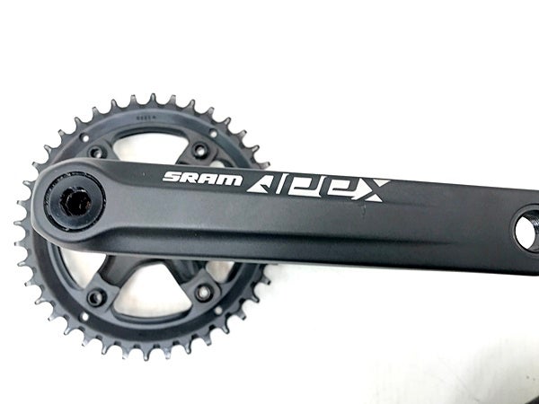 美品 スラム SRAM APEX1 170mm 1×11s クランク（サイクルパラダイス