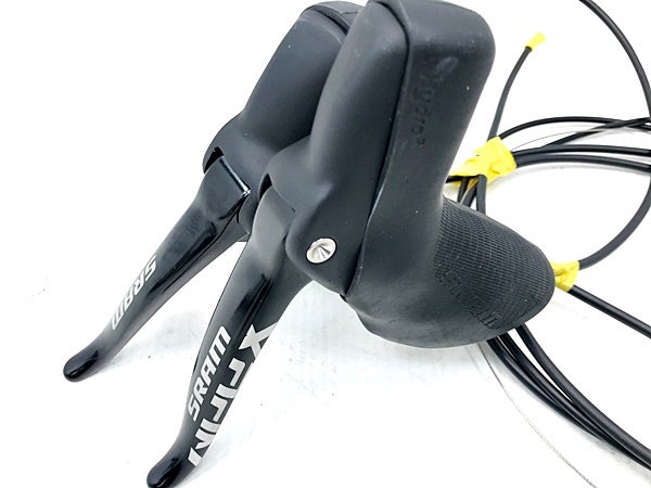 SRAM APEX1 11s ダブルタップレバー　sti リアディレイラーセット 美品 スラム SRAM APEX 1×11S ダブルタップレバー（サイクルパラダイス