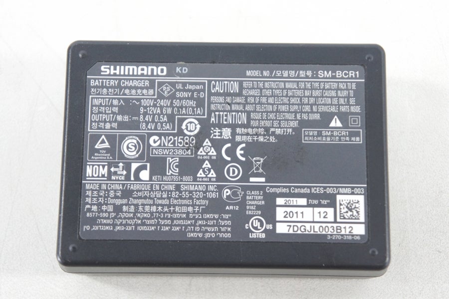 ◇◇シマノ SHIMANO SM-BTR1 Di2 バッテリー SM-BCR1 充電器 セット