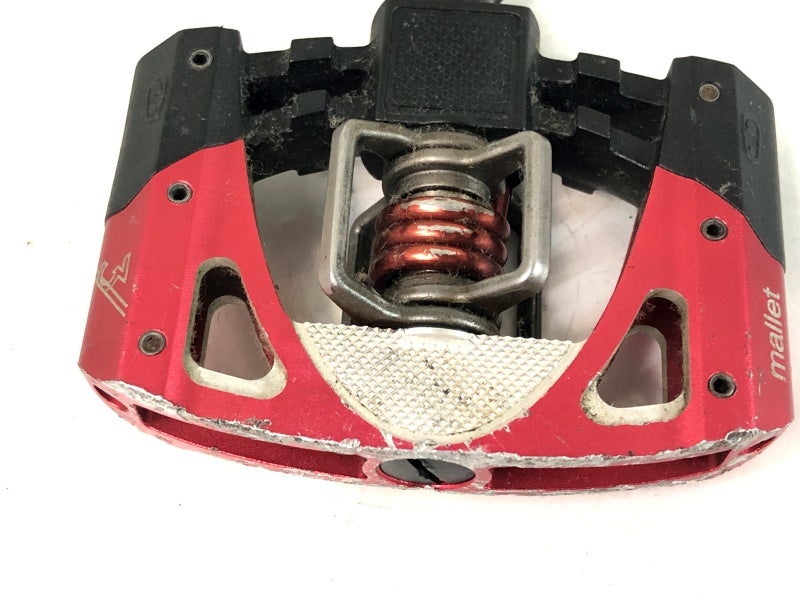 Mallet ビンディングペダル レッド クランクブラザーズ CRANKBROTHERS SPDペダル MALLET3 ビンディングペダル
