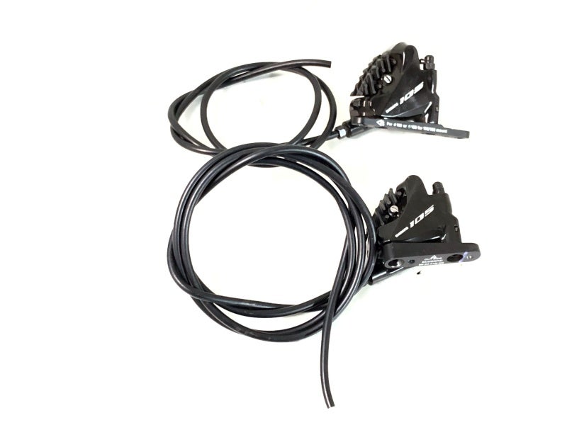 SHIMANO 105 BR-R7070油圧ディスクブレーキ前後セット シルバー シマノ SHIMANO 105 BR-R7070 油圧DISC 油圧DISCブレーキ前後セット 〇