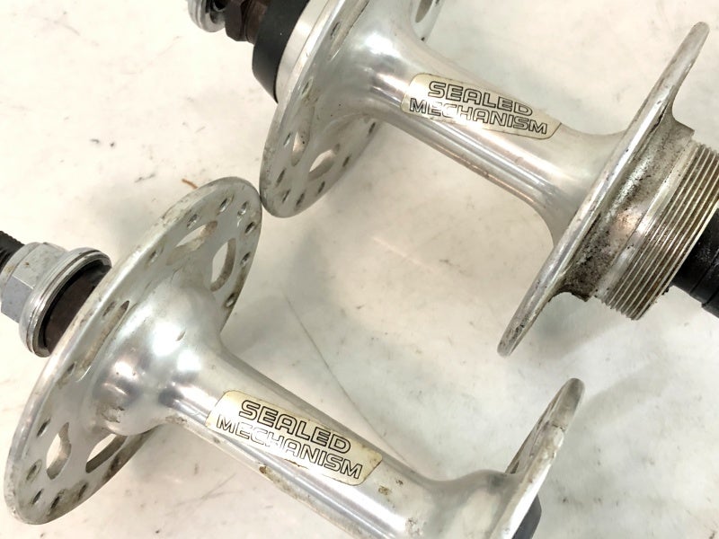 シマノ SHIMANO ロードハブ 前後セット HB-MN72 36H/100-126mm 〇
