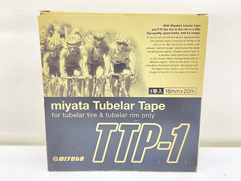 Miyata Tubelar Tape TTP-1 チューブラーテープ 16mm ミヤタ miyata チューブラーテープ TTP-1 16mm