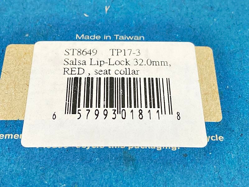 超美品 サルサ SALSA シートクランプ SEAT COLLAR 32.0 レッド