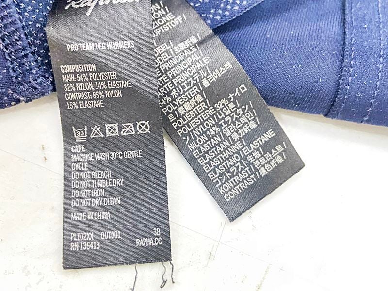 ラファ Rapha プロチームレッグウォーマー PRO TEAM LEG WARMERS S