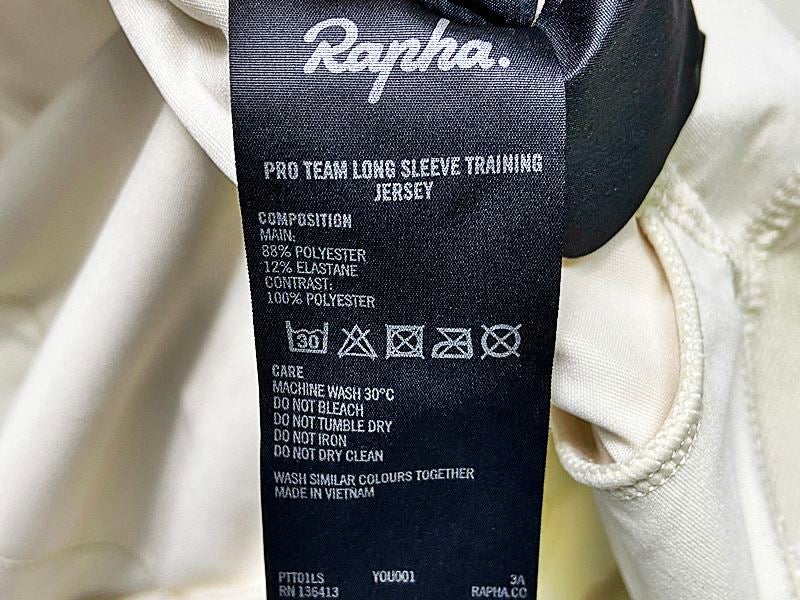 ラファ Rapha プロチームロングスリーブトレーニングジャージ PRO TEAM