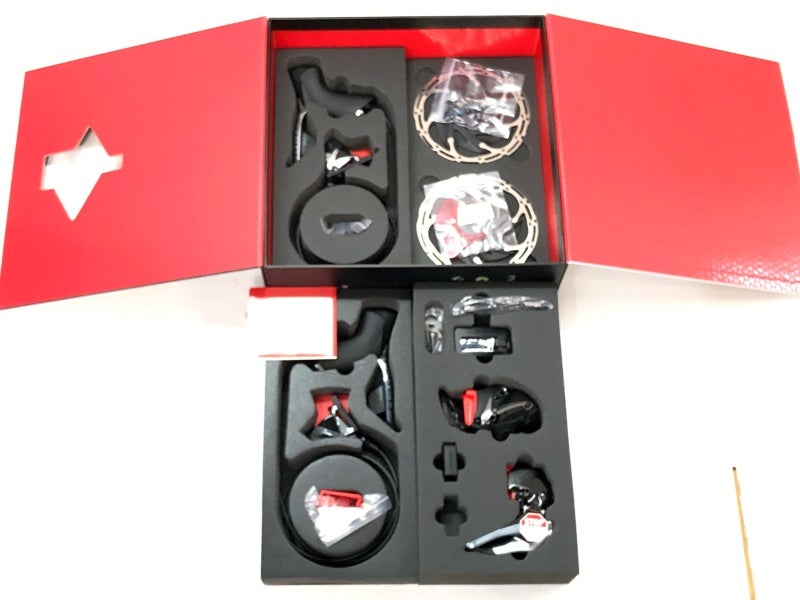訳アリ スラム SRAM RED ETAP AXS HRD 2x12S ST FD RD BR ROTOR 電動 e
