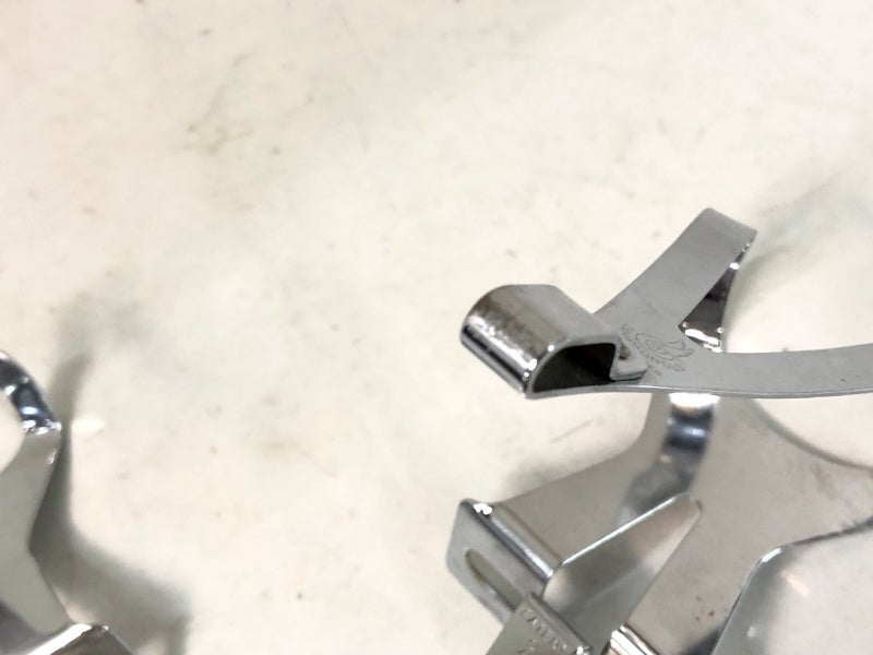 未使用品 カンパニョーロ CAMPAGNOLO 鉄製トゥークリップ TOE CLIP