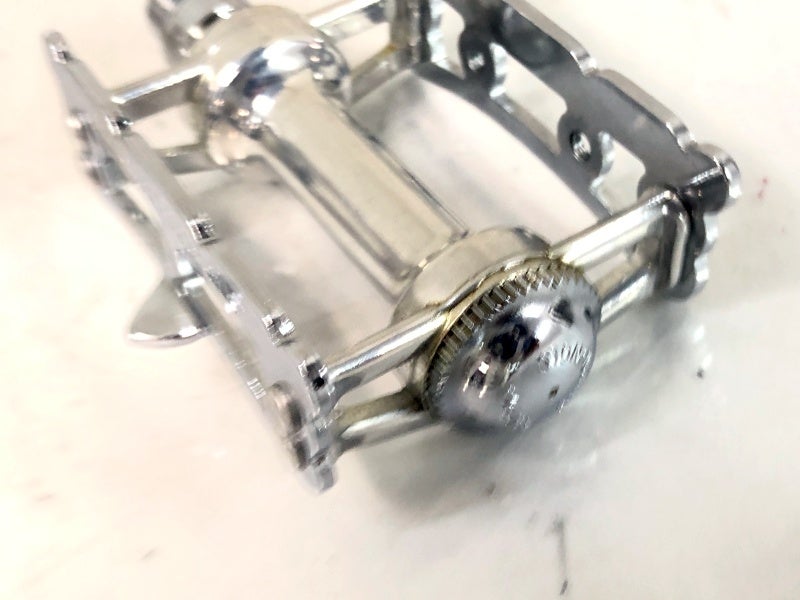 未使用品 カンパニョーロ CAMPAGNOLO 鉄製トラックペダル SERIE PEDALI