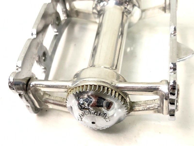 未使用品 カンパニョーロ CAMPAGNOLO 鉄製トラックペダル SERIE PEDALI