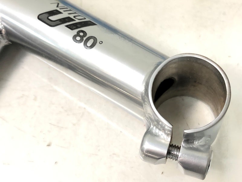 未使用品 日東 NITTO クロモリスレッドステム UI-100 100mm/26.0mm