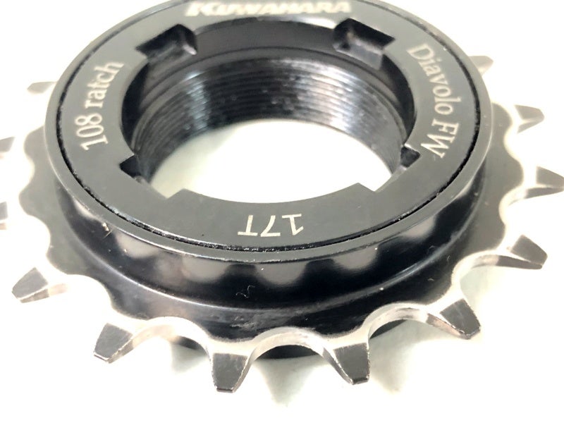 クワハラ KUWAHARA ディアボロ S1 DIAVOLO S1 FREEWHEEL 17T 108 RATCH