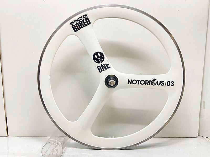 BLB NOTORIOUS 03 フロントホイールのみ リムブレーキ クリンチャー