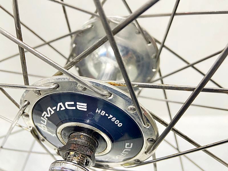 アラヤ ARAYA GOLDリム/シマノ SHIMANO DURA-ACE 7600 ハブ ホイール