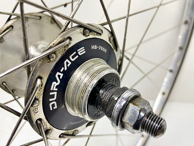 アラヤ ARAYA GOLDリム/シマノ SHIMANO DURA-ACE 7600 ハブ ホイール