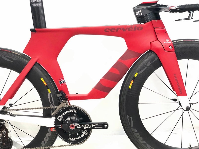 ○サーヴェロ CERVELO P5 DURA-ACE Di2 2016年 TT トライアスロン